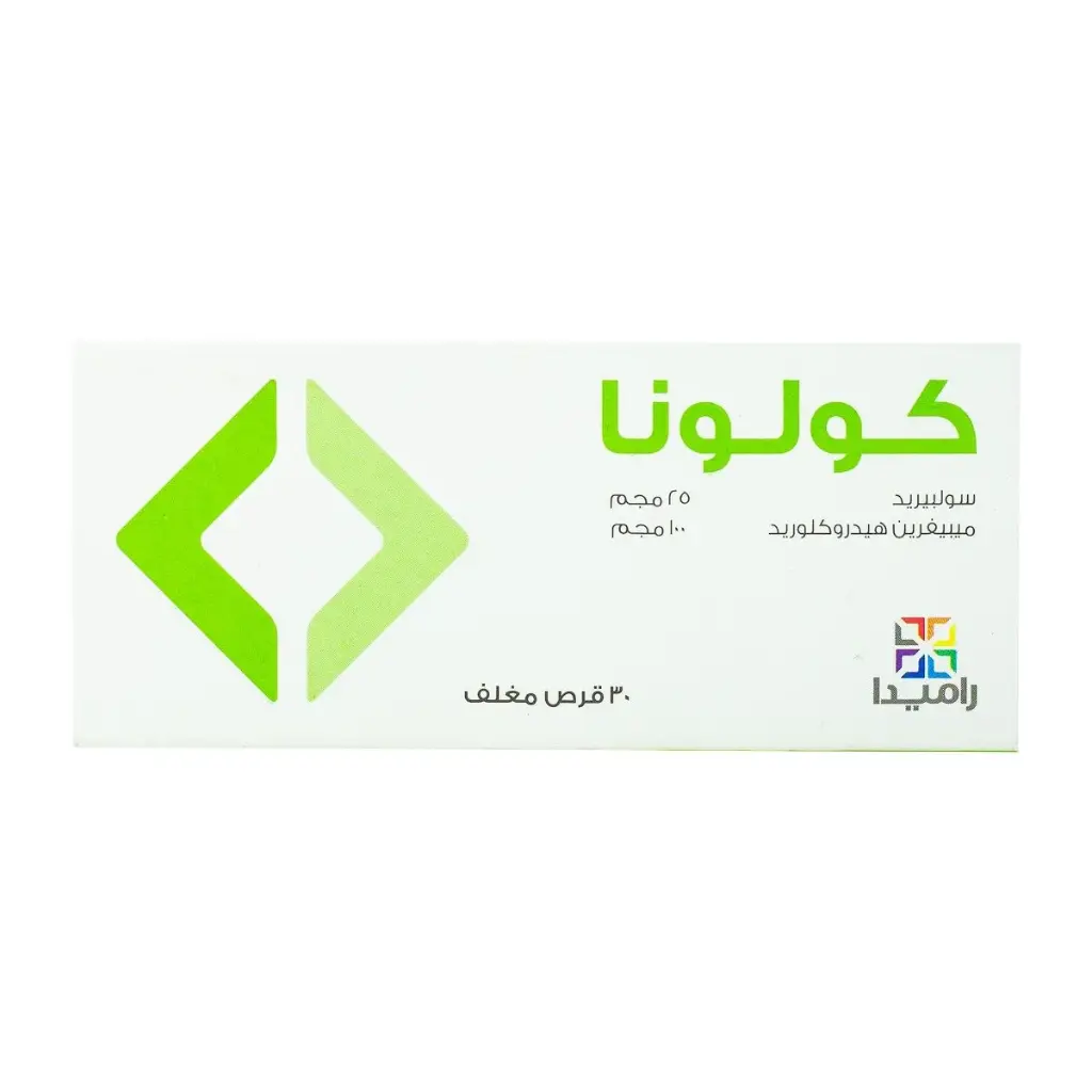 كولونا 25 مجم + 100 مجم 30 قرص مغلف.webp