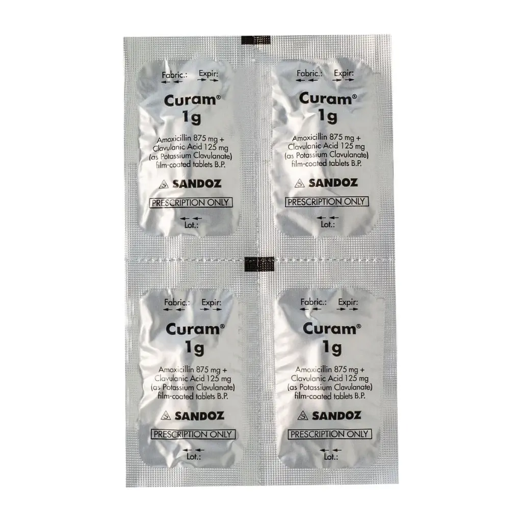AMOXICILLIN 875 MG + CLAVULANIC ACID 125 MG - TABS..webp