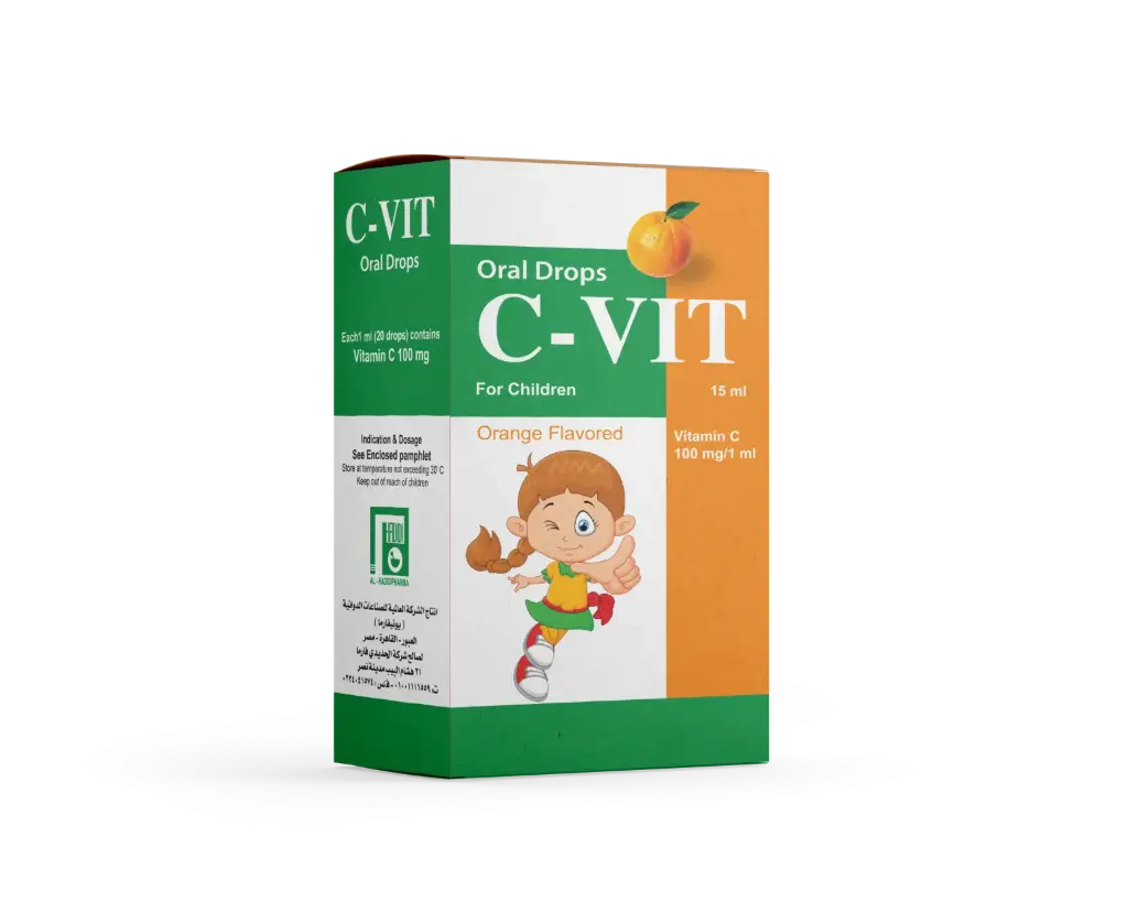 C-VIT FOR CHILDREN ORANGE FLAVORED ORAL DROP 15 ML