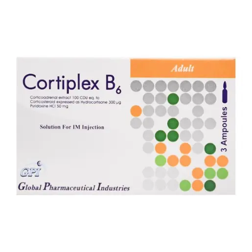 CORTIPLEX B6 ADULTS SOLUTION FOR IM INJECTION 3 AMPOULES