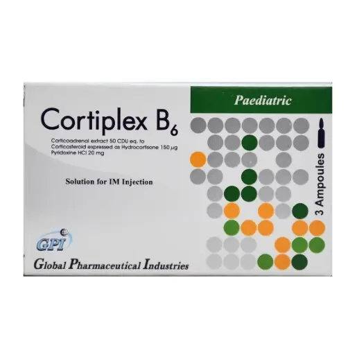 CORTIPLEX B6 PEADITRICSOLUTION FOR IM INJECTION 3 AMPOULES