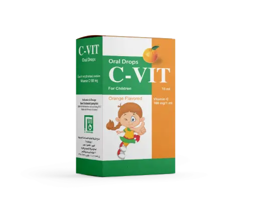 [GAD.EG-001] C-VIT FOR CHILDREN ORANGE FLAVORED ORAL DROP 15 ML