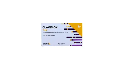 [PHA.EG-001] CLAVIMOX 1 GM 12 FILM COATED TABLETS