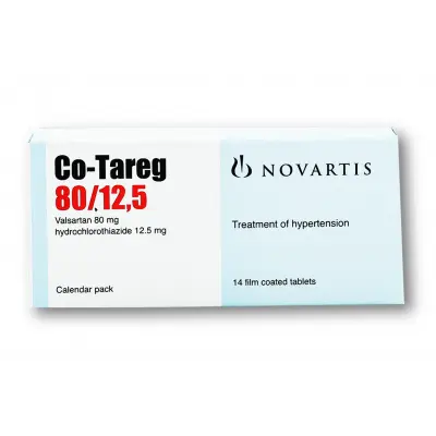 [NOV.EG-002] CO-TAREG® 80 MG / 12.5 MG 14 FILM COATED TABLETS