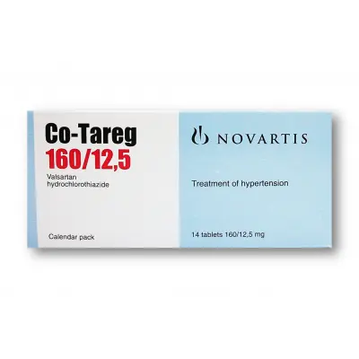 [NOV.EG-003] CO-TAREG® 160 MG / 12.5 MG 14 FILM COATED TABLETS