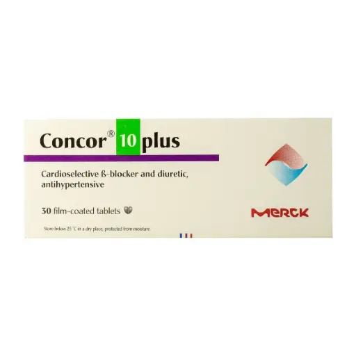 [AMO.EG-011] CONCOR® 10 MG PLUS 30 FILM COATED TABLETS