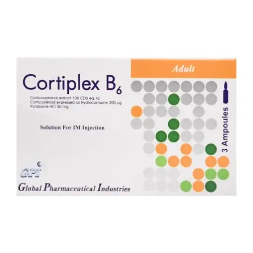 [GLO.EG-001] CORTIPLEX B6 ADULTS SOLUTION FOR IM INJECTION 3 AMPOULES