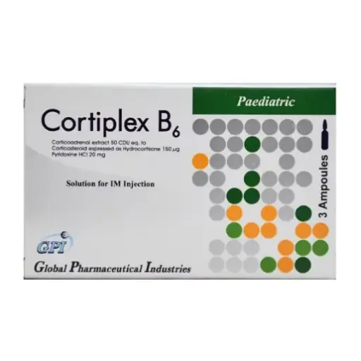 [GLO.EG-002] CORTIPLEX B6 PEADITRICSOLUTION FOR IM INJECTION 3 AMPOULES