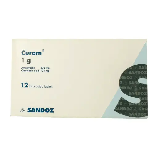 [SAN.EG-001] CURAM® 1 GM 12 FILM COATED TABLETS